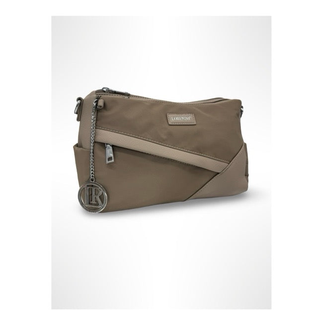 LORENZO תיק סידני בד פוליאסטר יוקרתי קאמל פראדה מבית