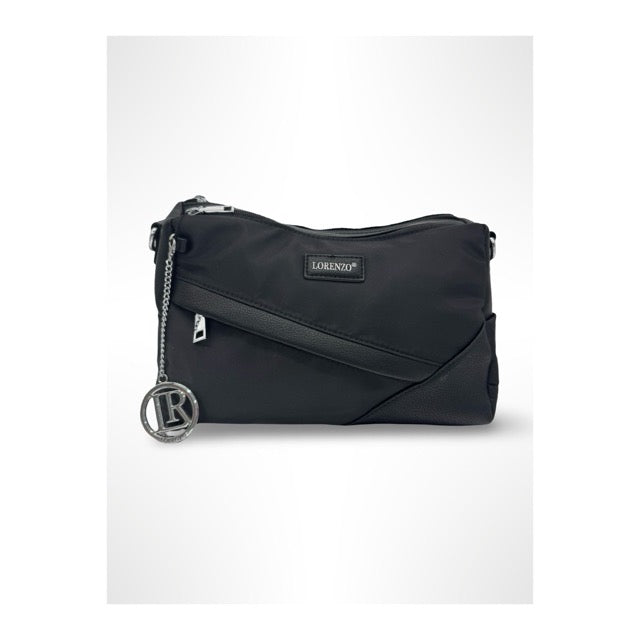 LORENZO תיק סידני בד פוליאסטר יוקרתי קאמל פראדה מבית