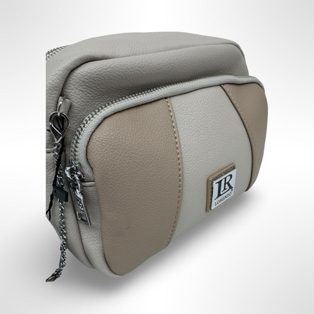 תיק נשים LORENZO מילאנו מיני לבן