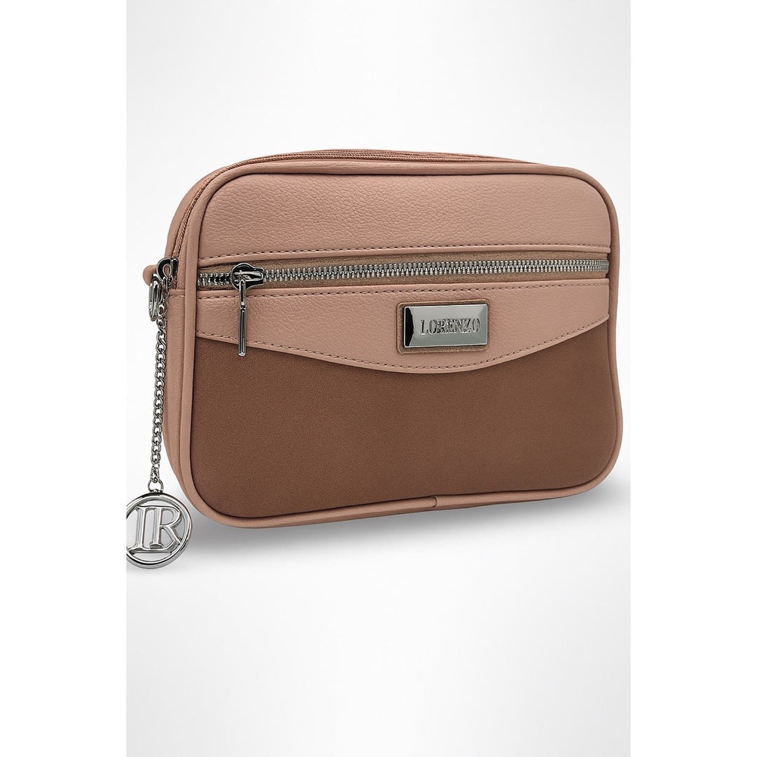 LORENZO תיק נשים גוף אמה כחול