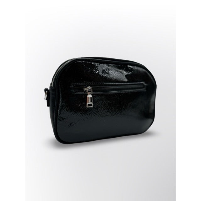 תיק נשים שחור לק BIAGINI קרייס
