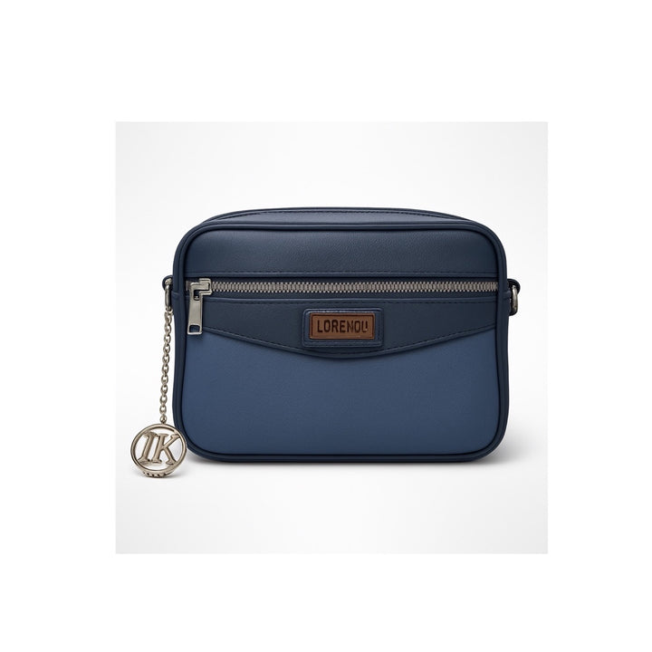 LORENZO תיק נשים גוף אמה כחול