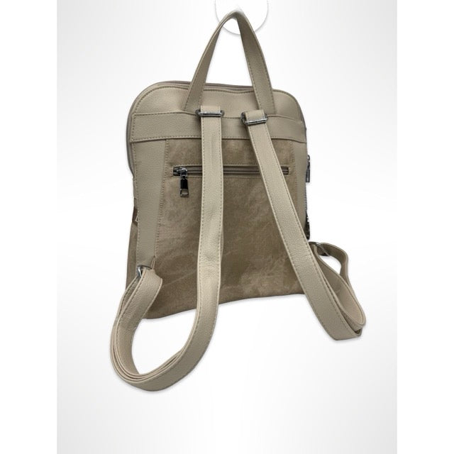 תיק גב זיפר בז  LORENZO