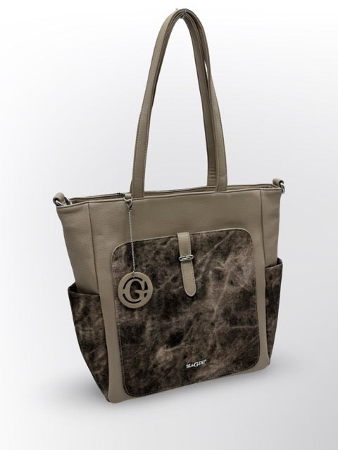 תיק נשים וורוד עתיק BIAGINI “נדיה”