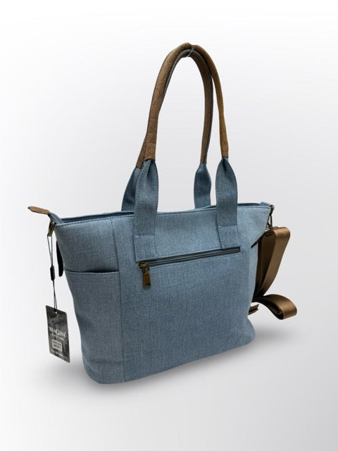 תיק נשים BIAGINI ג׳ינס בהיר ניו