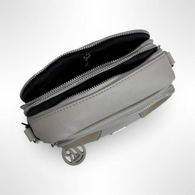 תיק נשים LORENZO מילאנו מיני אפור