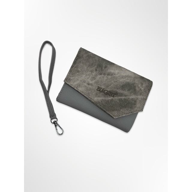 ארנק נשים שחור/אפור BIAGINI לוסיה