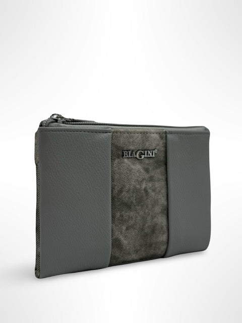 ארנק נשים אפור BIAGINI אווה