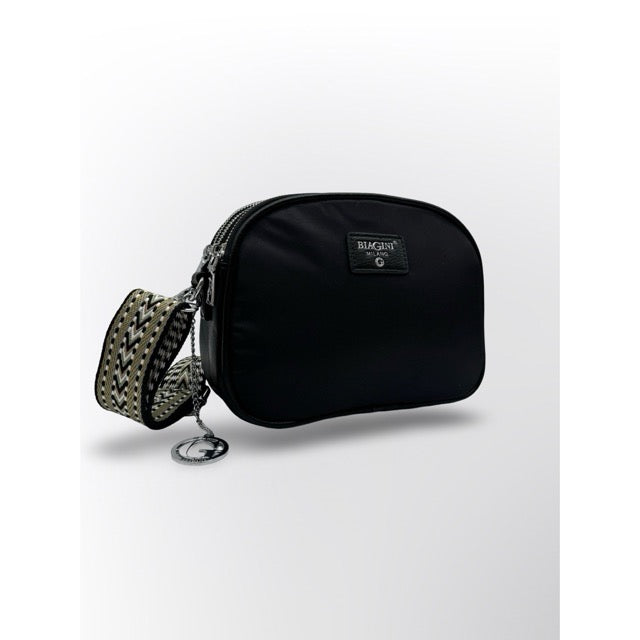 תיק נשים שחור לק BIAGINI קרייס