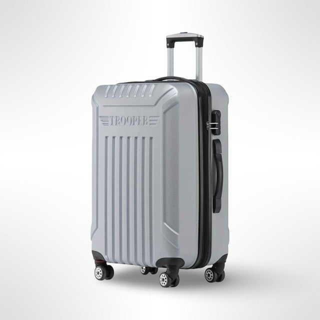 حقيبة سفر صلبة من تروبر ميسوري، لون أزرق، مقاس 28 بوصة