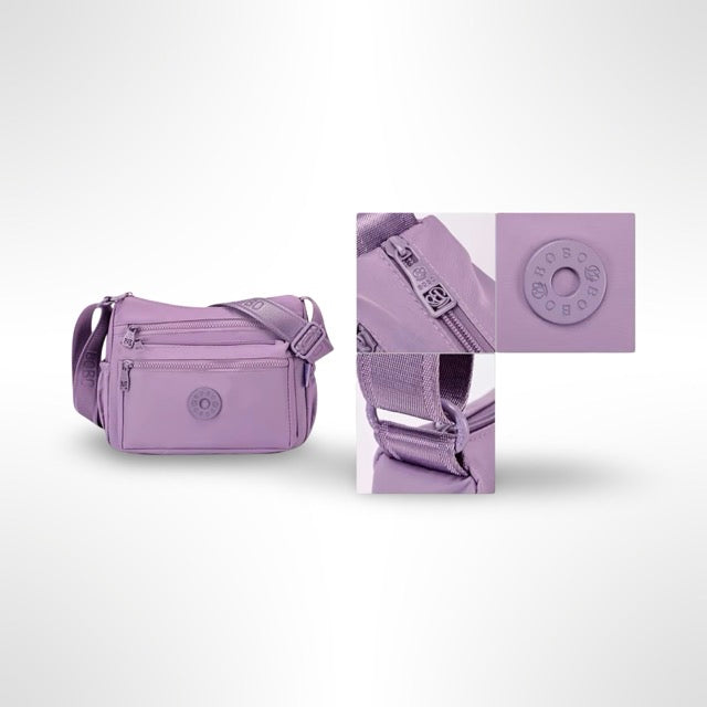 קל משקל  BOBO – תיק גוף נשים בובו תיק כתף בד מצנחים חזק