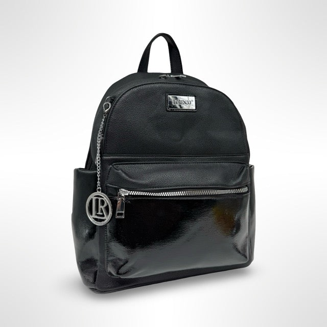 תיק נשים גב שחור פראדה ניילון LORENZO ניו יורק