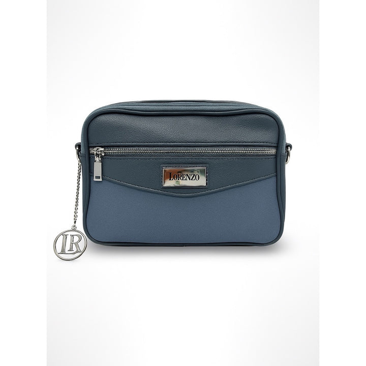 LORENZO תיק נשים גוף אמה כחול