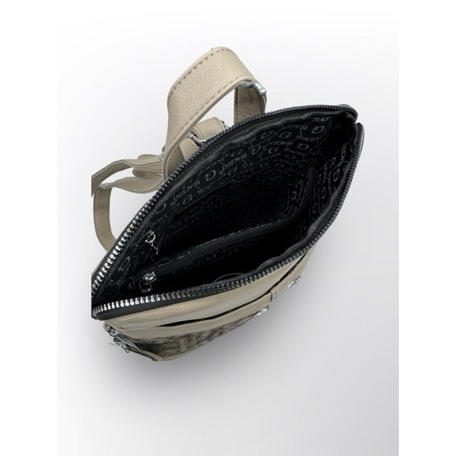 תיק גב סופיה שחור פוליאסטר שחור פראדה יוקרתי BIAGINI