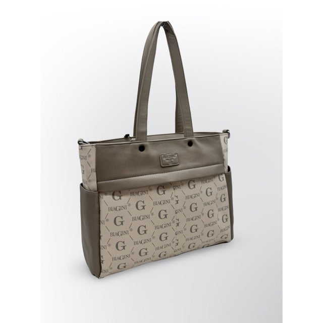 ג׳סיקה בז פוליאסטר נילון כחול רויאל BIAGINI תיק נשים