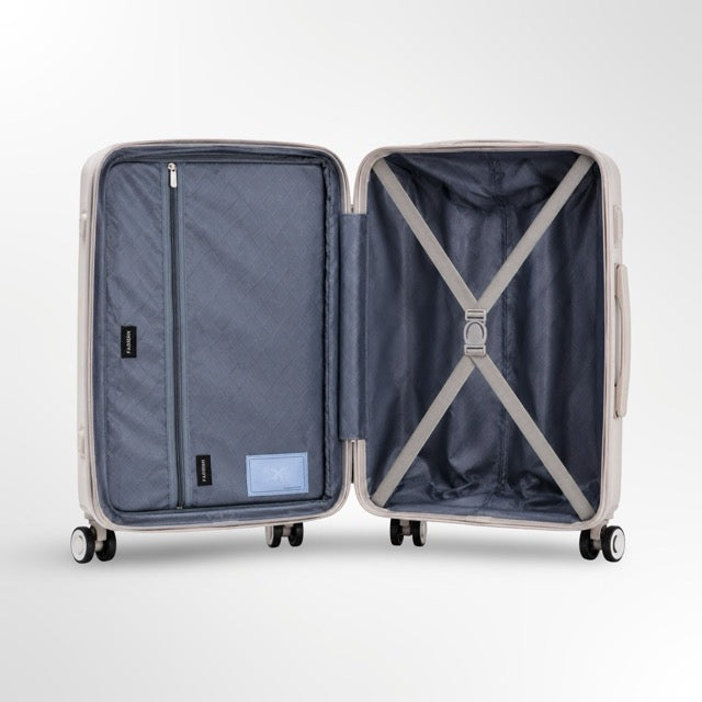 סט 3 מזוודות קשיחות שחור מסדרת SWISS-TRAVEL