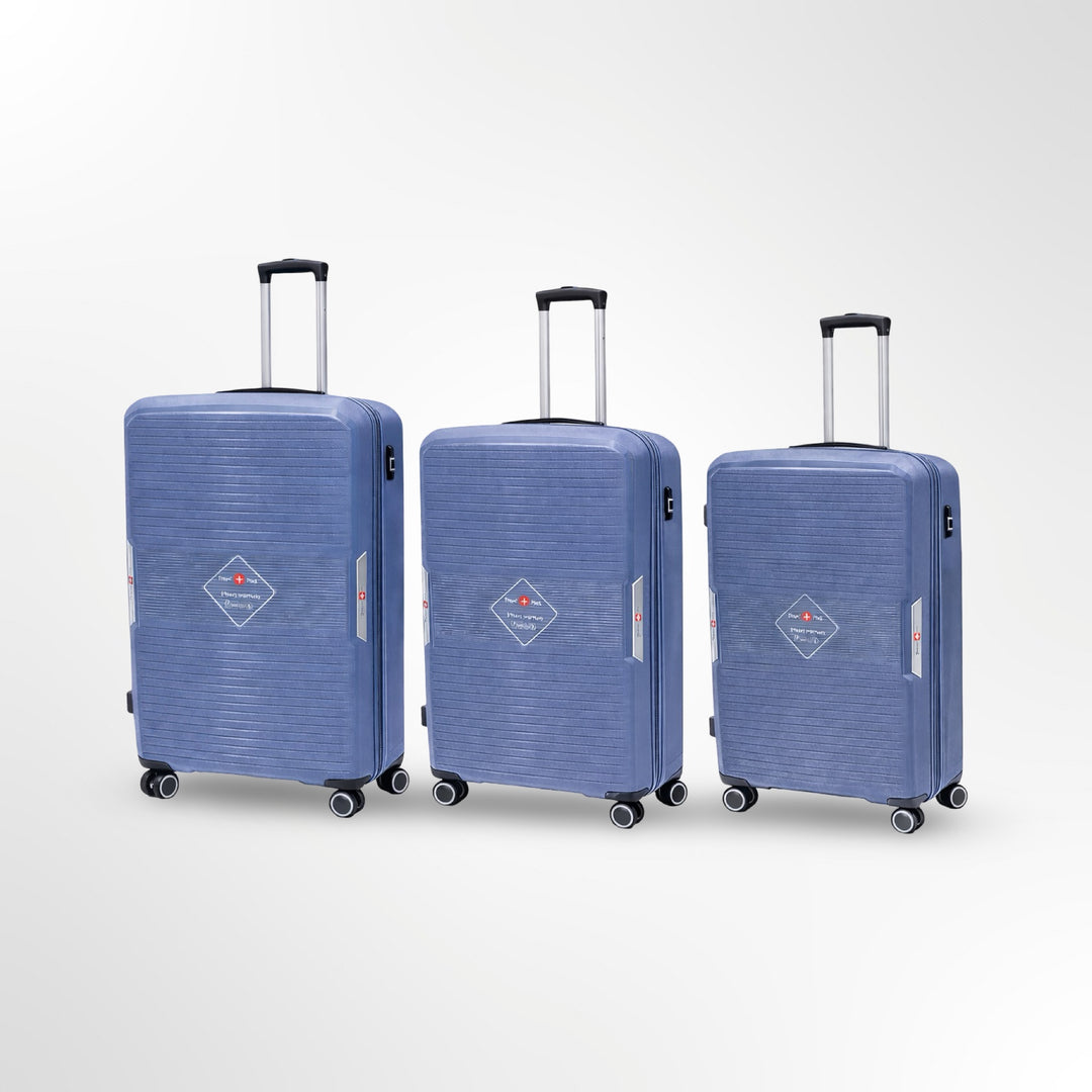 Чемодан Travel-pluse Hardside, цвет «Полуночно-голубой», 28 дюймов, полипропиленовый