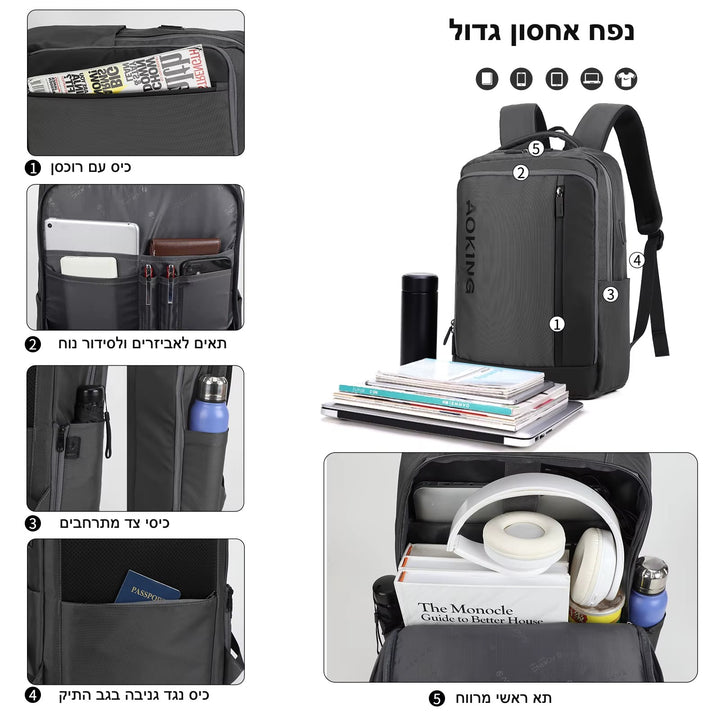 נפח אחסון גדול