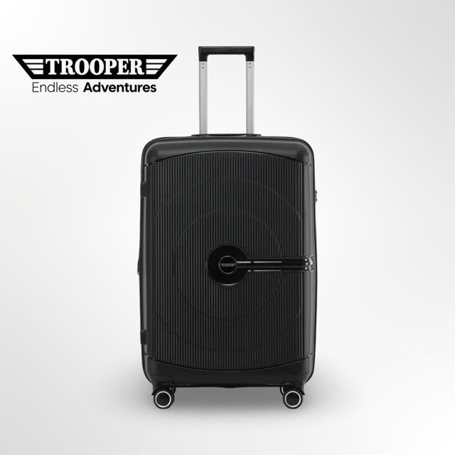 Trooper Nevada מזוודה טרופר קשיחה שחור 28״ מתרחבת
