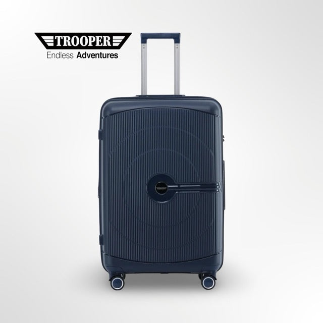 סט מזוודות מתרחבות XXXL בנפח ענק 32"+28"+20" 100% פוליפרופילן בלתי שביר מבית TROOPER דגם NEVADA